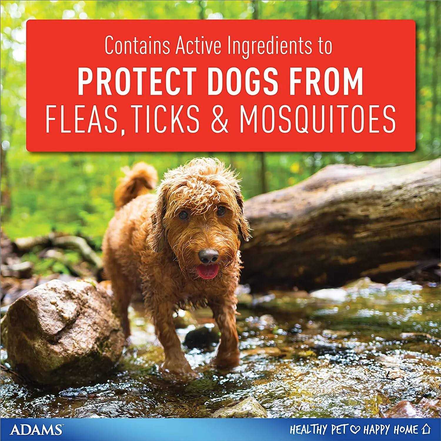 Adams Flea Tick Collar Plus for Dogs Puppies