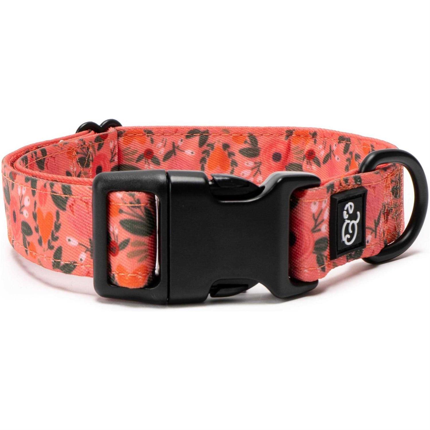 Lucy & Co. Posy Pink Dog Collar