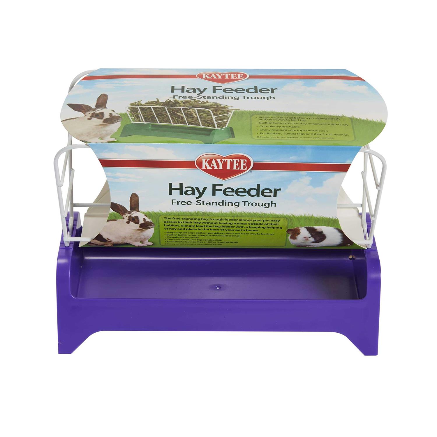 Kaytee Free Standing Trough Hay Feeder