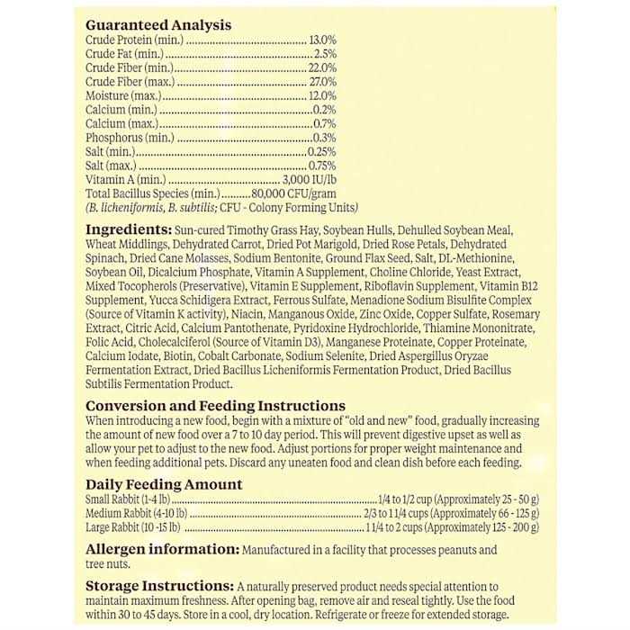 Kaytee Food From The Wild Rabbit