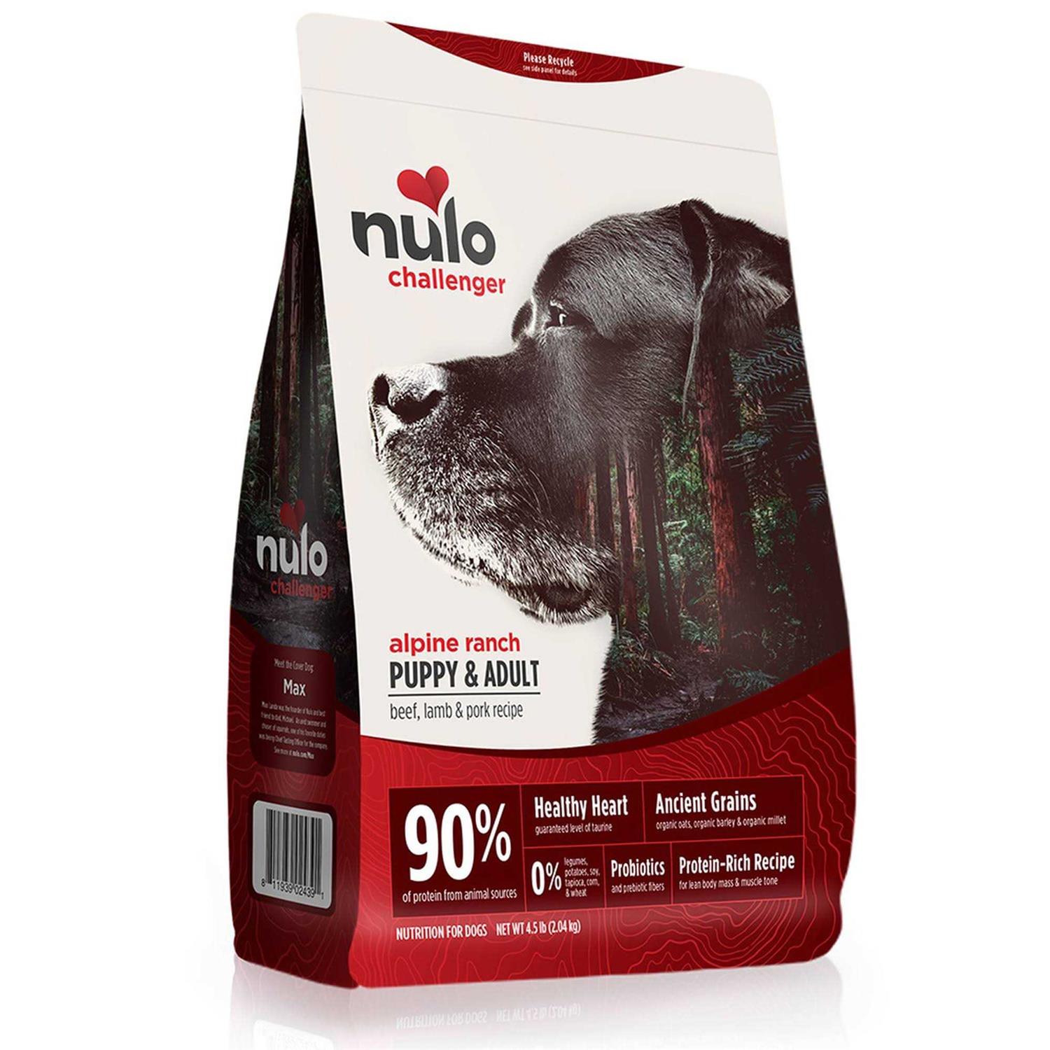Nulo Challenger Alpine Ranch Beef Lamb & Pork Dry Puppy Food