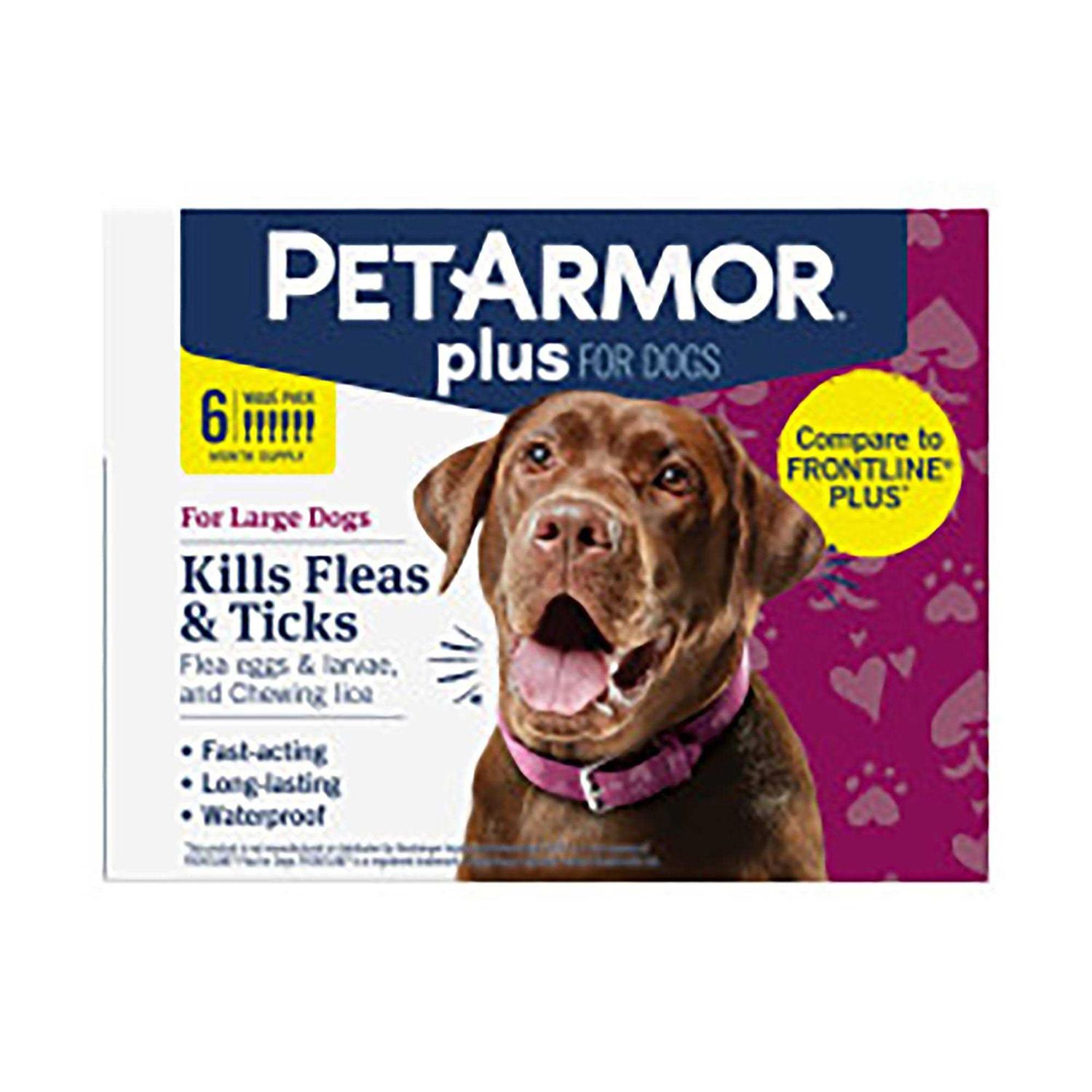 PetArmor Plus Flea and Tick Treatment for Large Dogs
