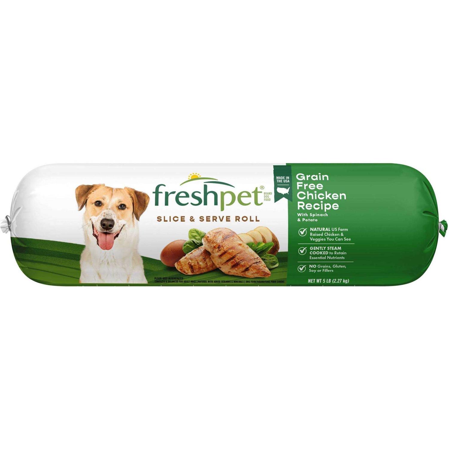 Freshpet Select Grain Free Chicken Recipe Dog Food