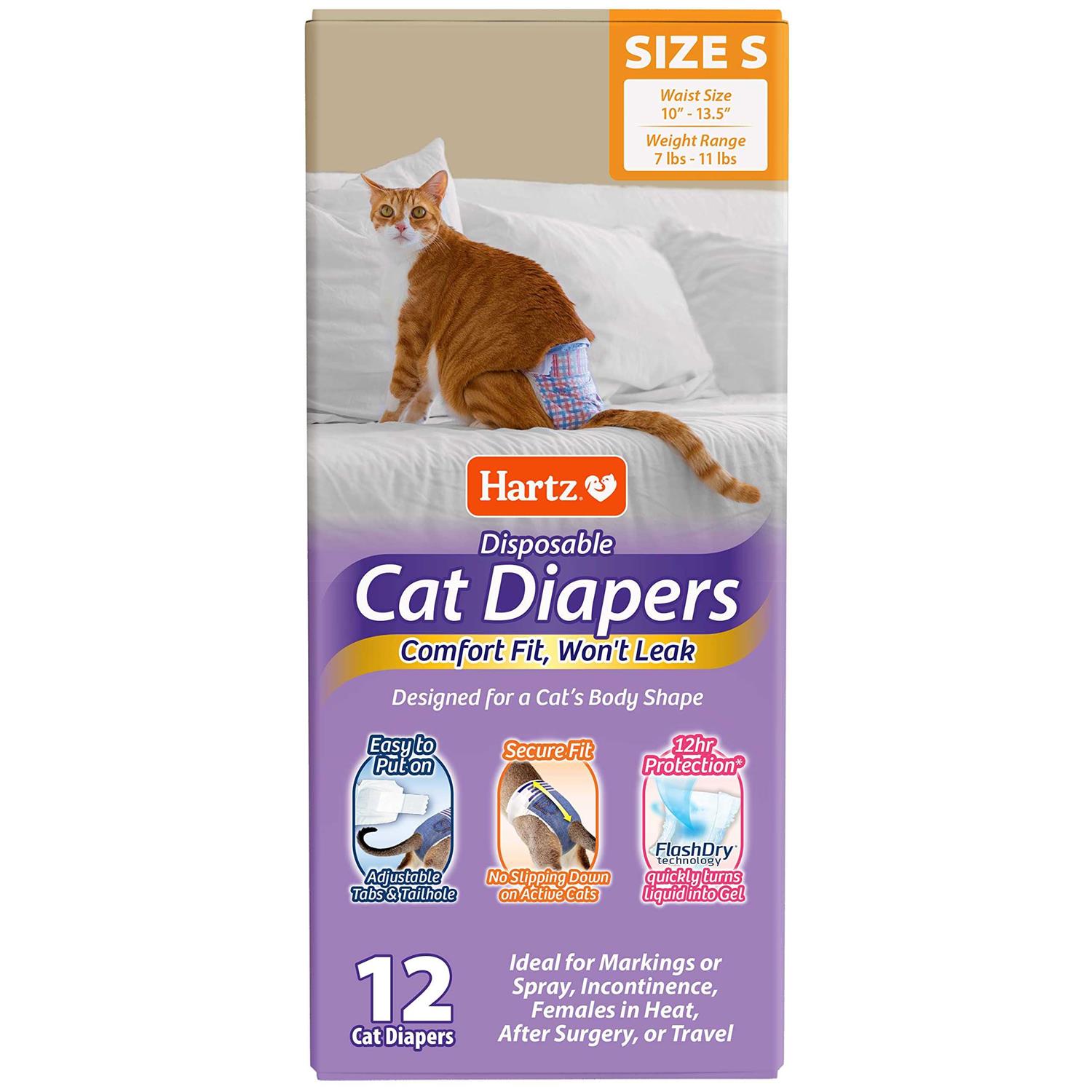 Hartz Disposable Cat Diapers