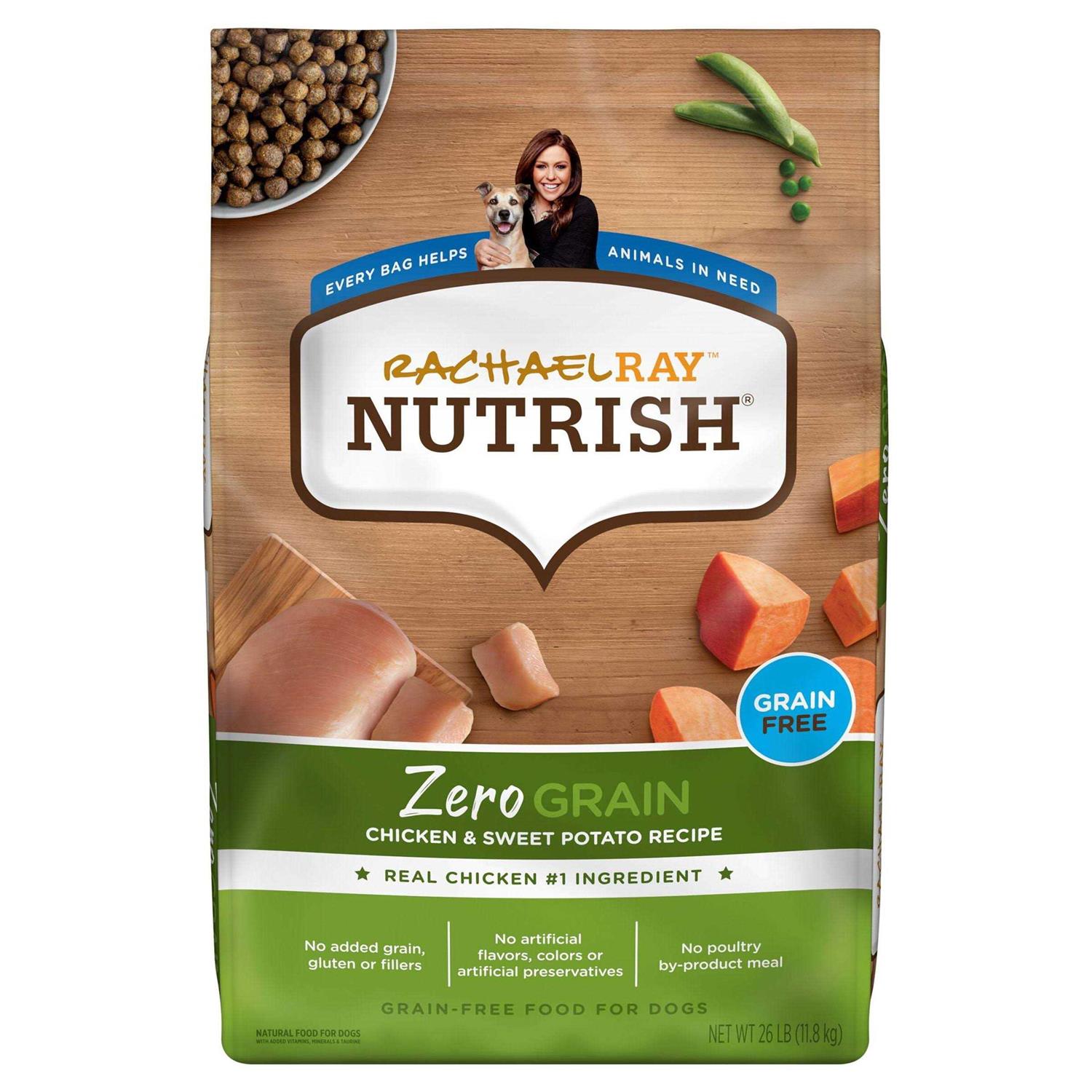 Rachael Ray Nutrish Dog Food Zero Grain