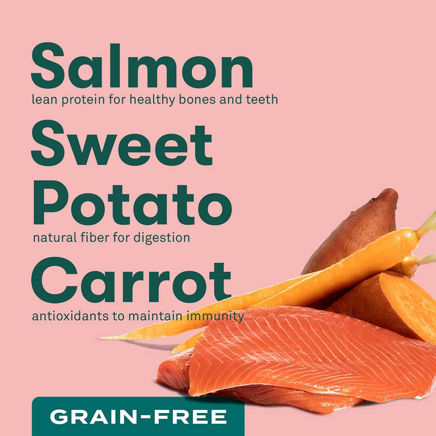 Jinx Salmon Sweet Potato Carrot Grain Free Dog Food
