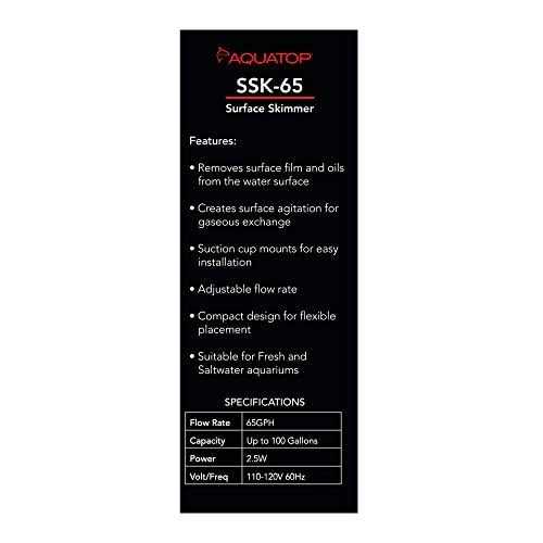 Aquatop Internal Surface Skimmer