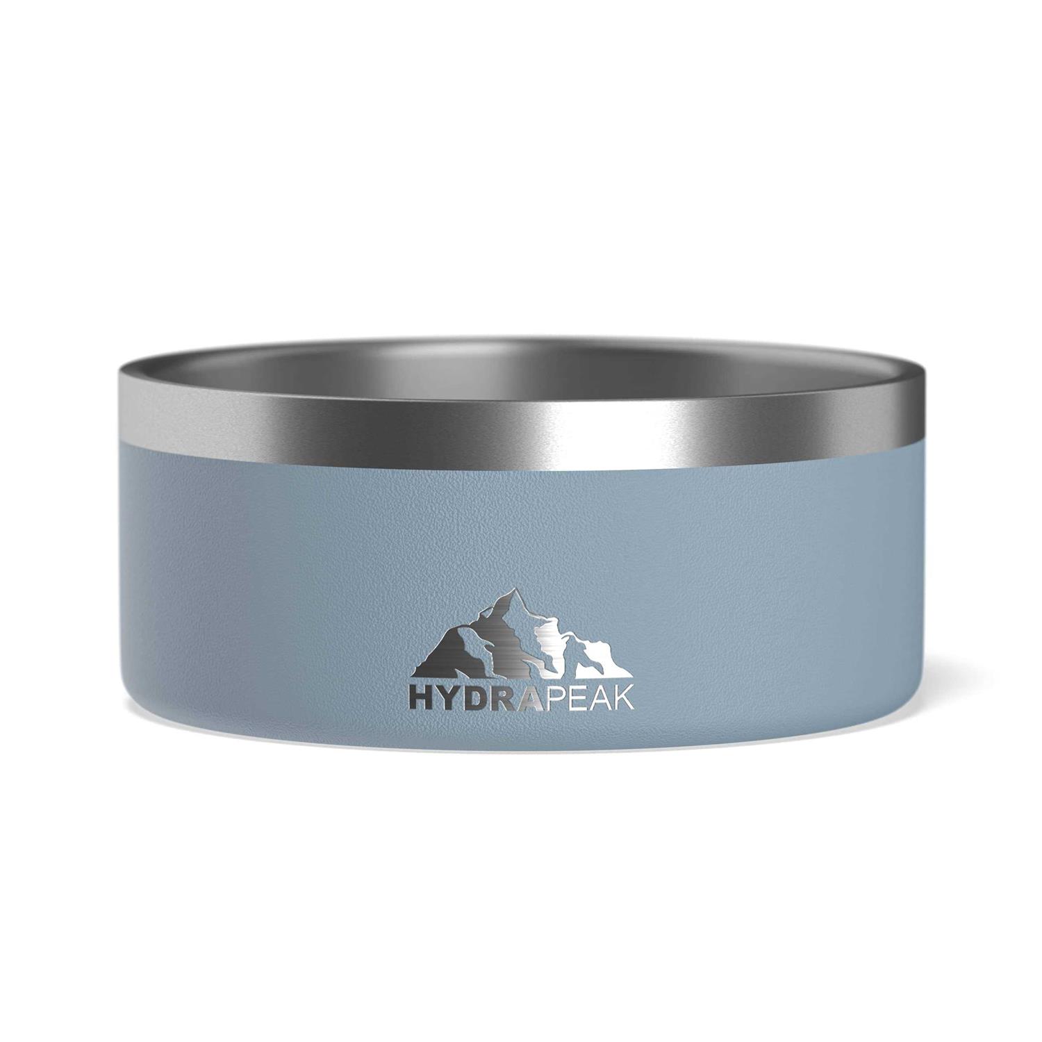 Hydrapeak Dog Bowl Non Slip Stainless Steel Dog Bowls for Water or Food