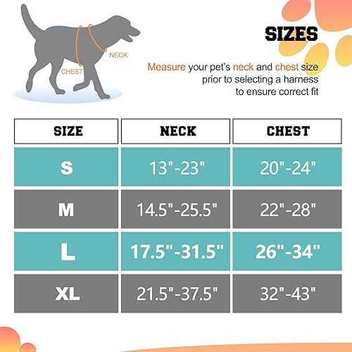 GOOPAWS GOOPAWS Padded Reflective Dog Harness Easy Control Lightweight Dog Harness