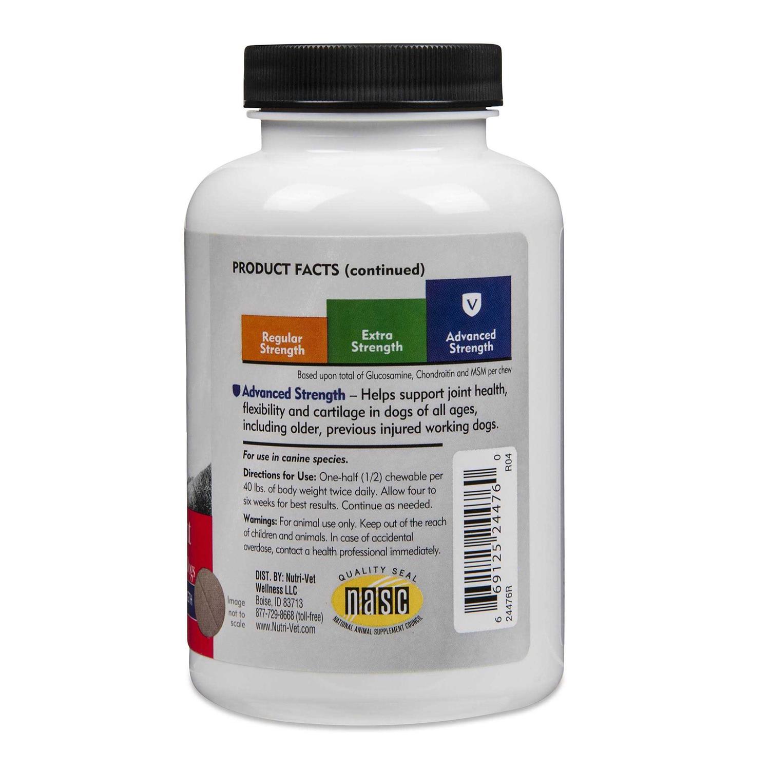 Nutri-Vet Hip & Joint Advanced Strength Chewables