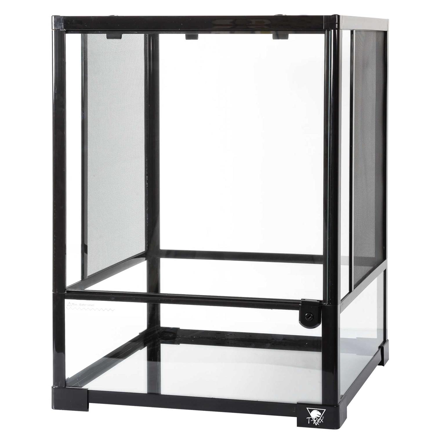 T-Rex Single Door Glass Terrarium, 12 L X 12 W X 18 H