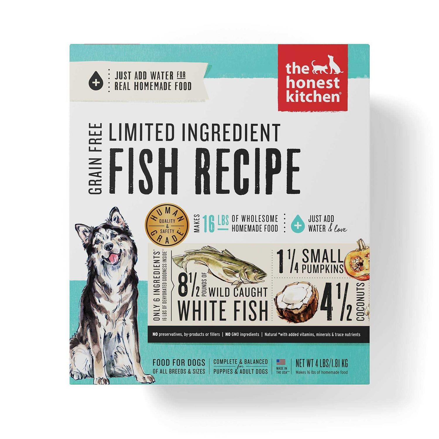 The Honest Kitchen Dehydrated Limited Ingredient Fish Dog Food