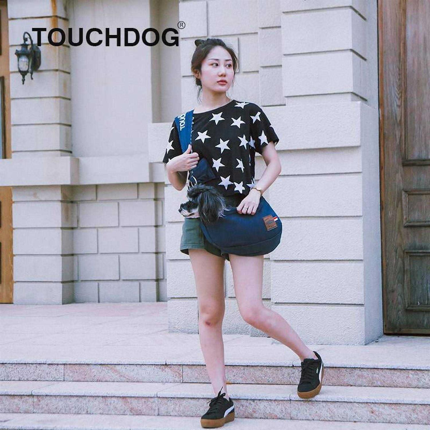 Touchdog Toga-Bark Over-The-Shoulder Hands-Free Pet Carrier