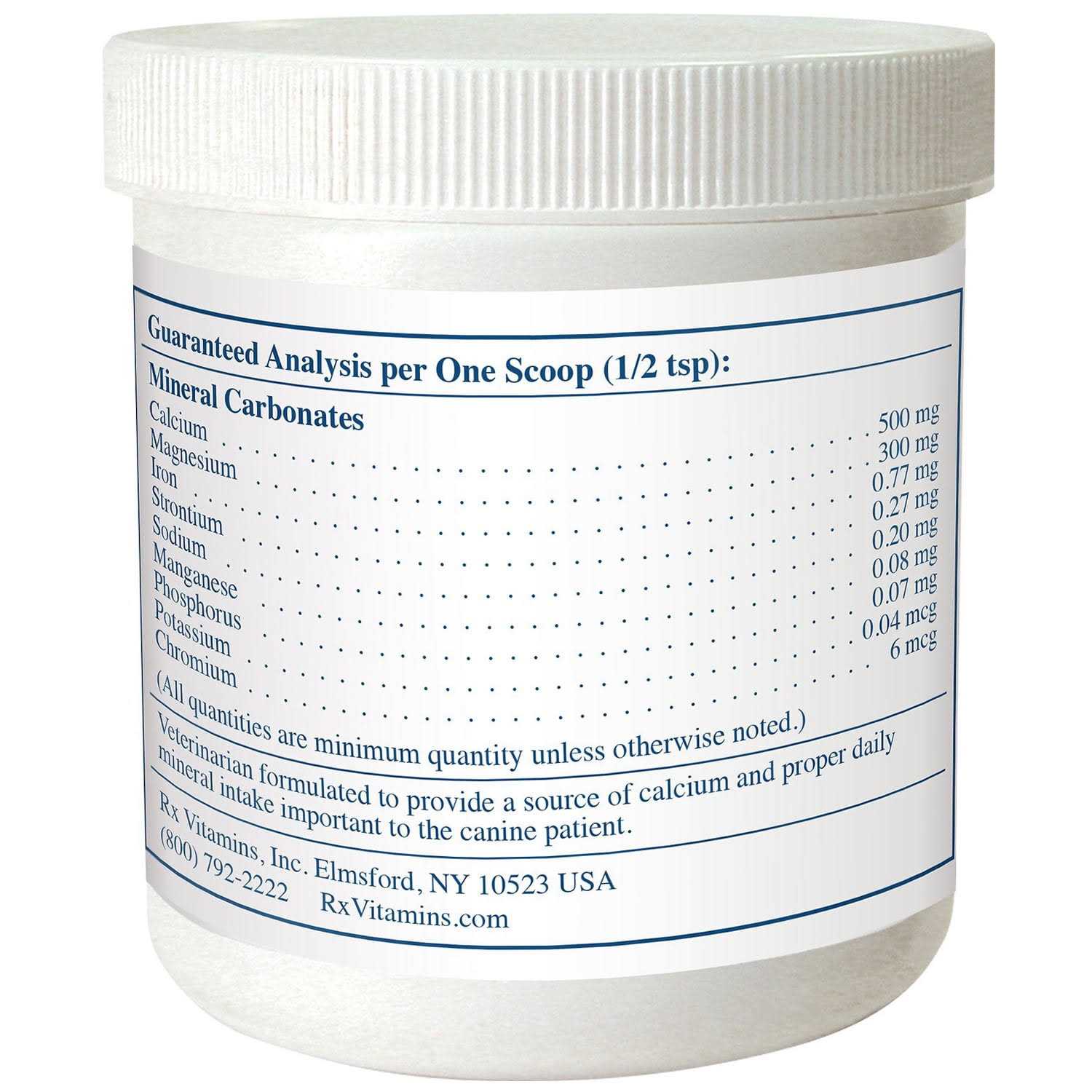 Rx Vitamins Canine Minerals Powder