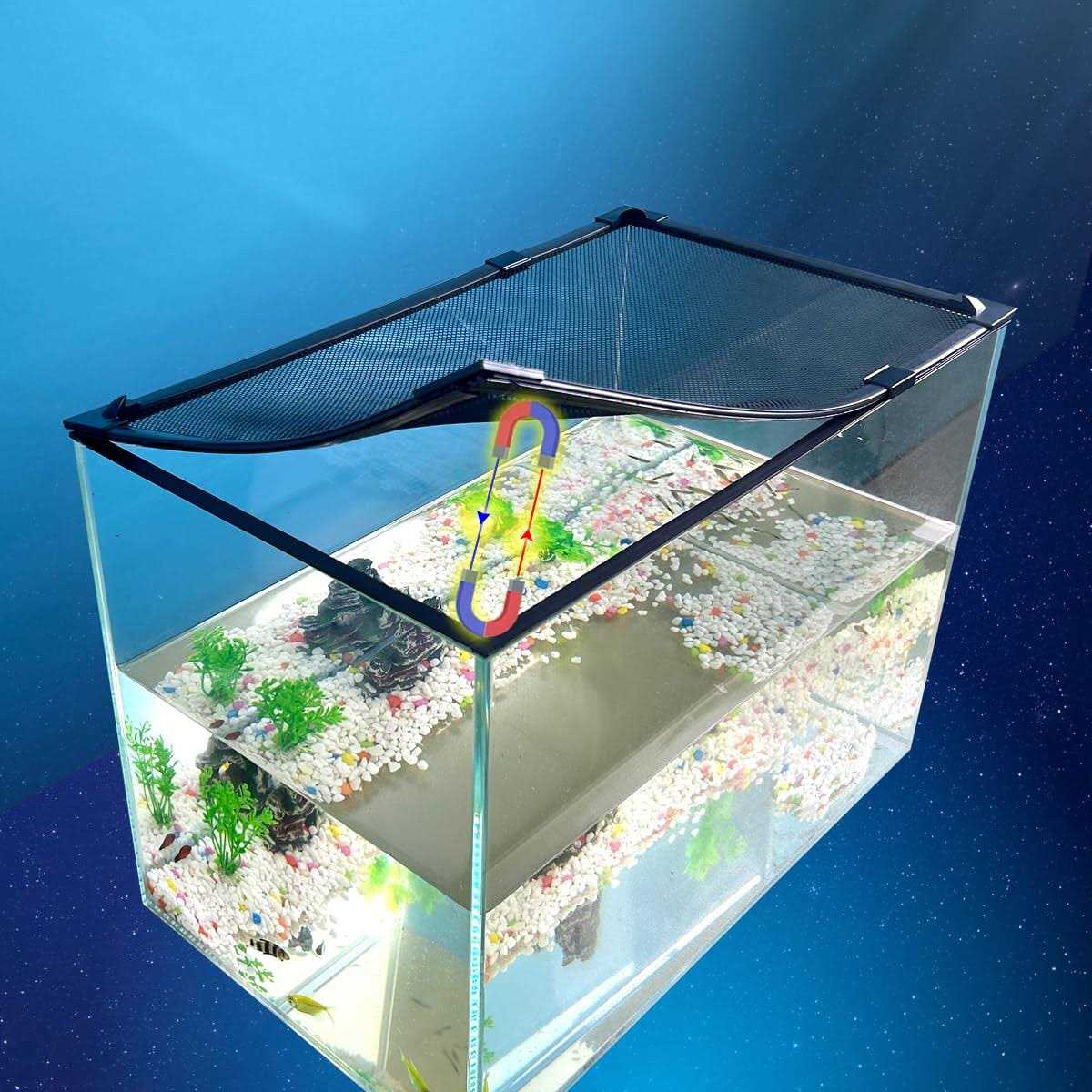 Magnetic Fish Tank lid Cover