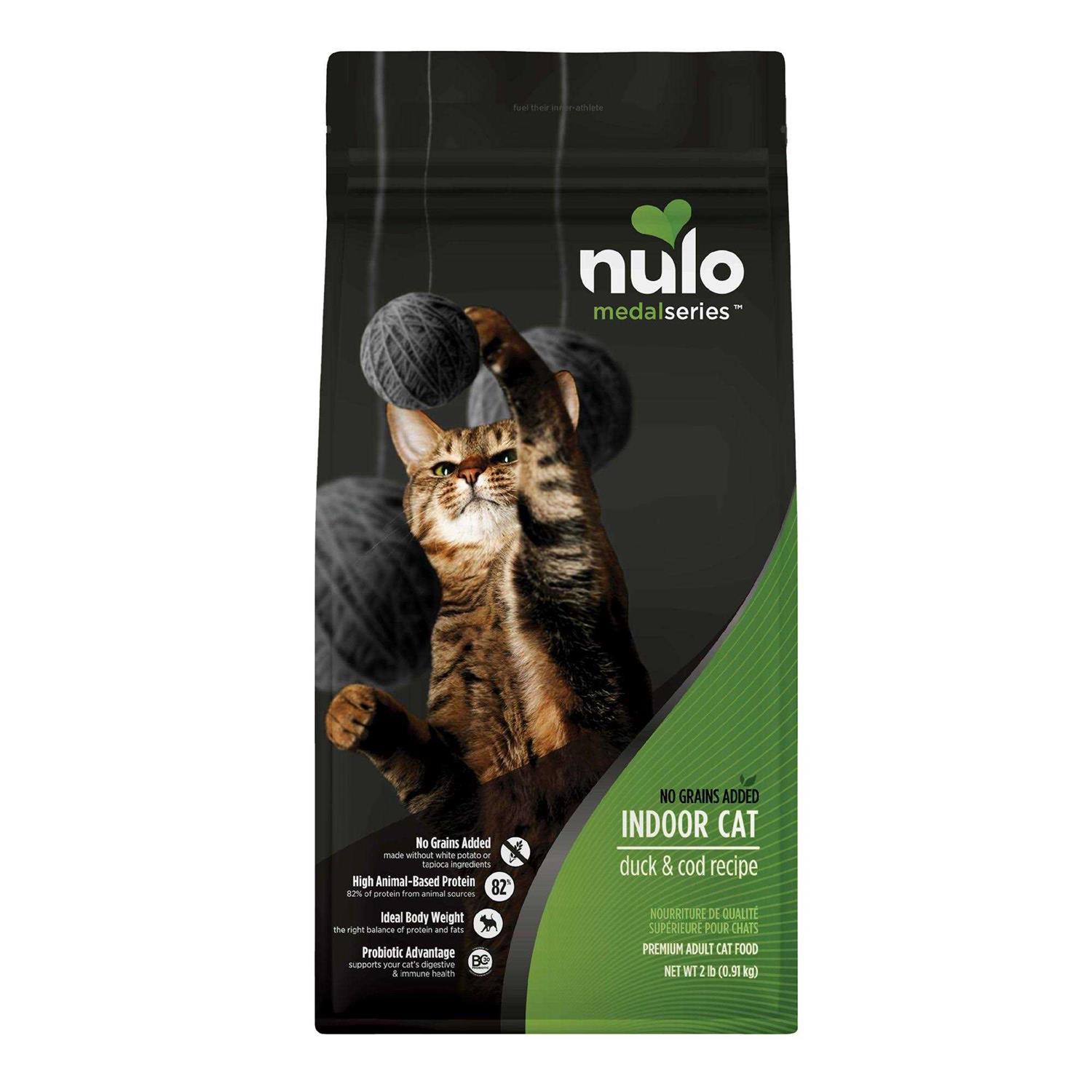 Nulo Grain Free Duck & Cod MedalSeries Adult Cat Dry Food