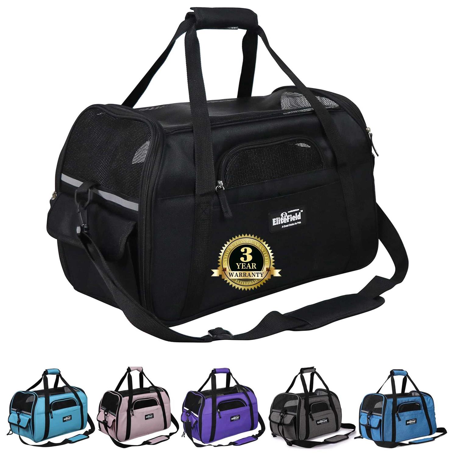 EliteField Soft-Sided Airline-Approved Pet Carrier Bag