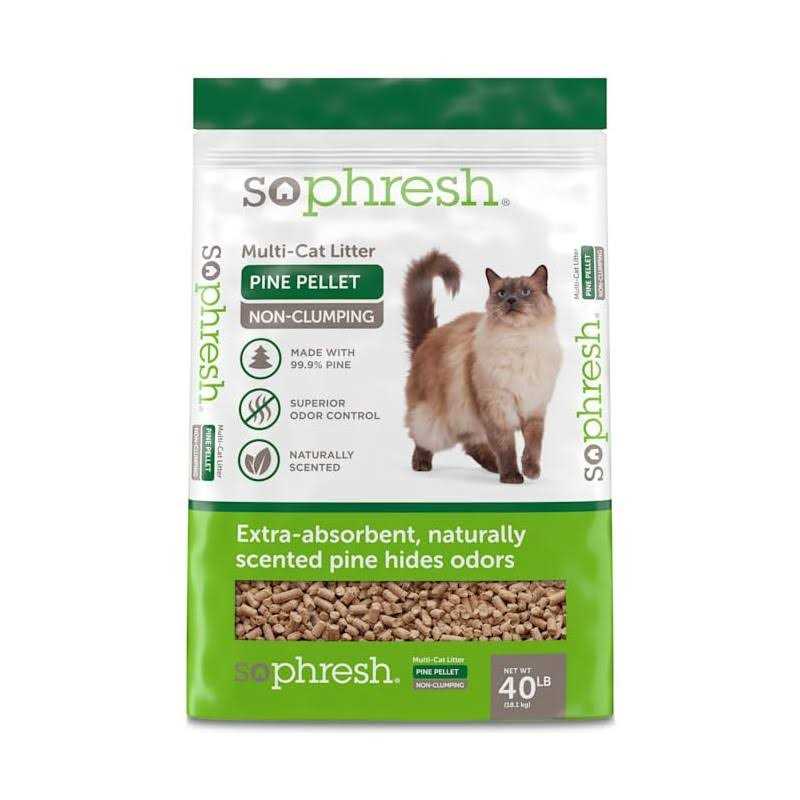 So Phresh Pine Pellet Non-Clumping Cat Litter