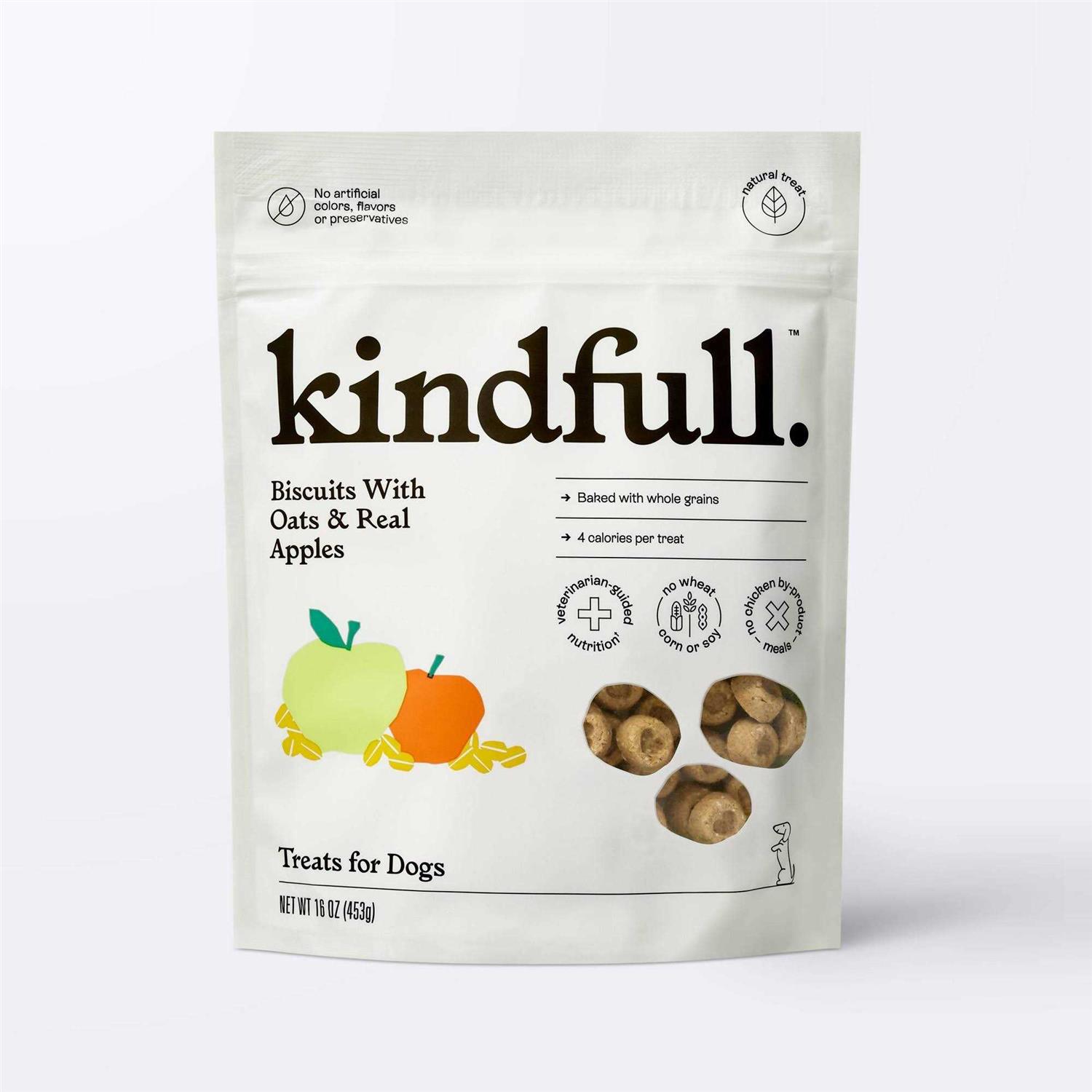 Kindfull Biscuit with Oats and Real Dog Treats