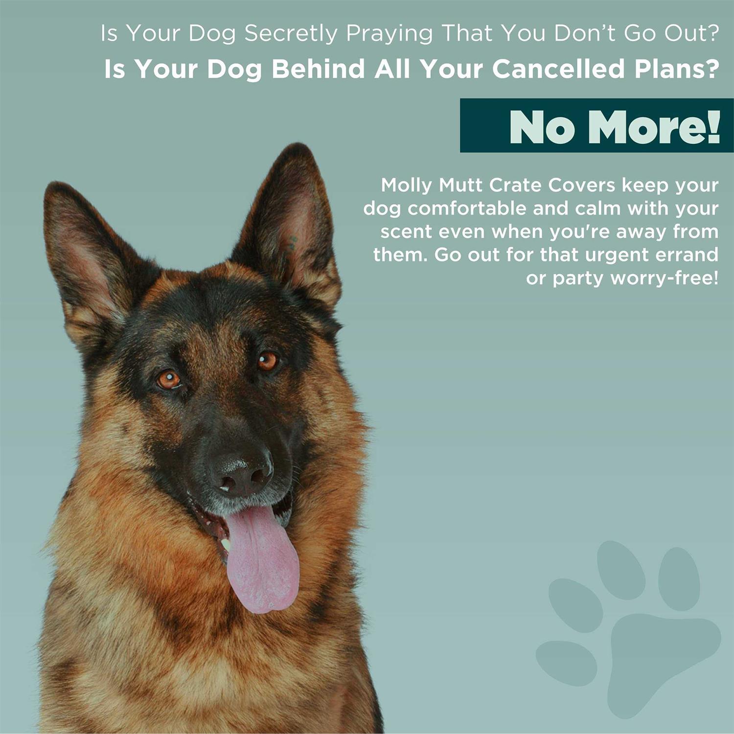 Molly Mutt Dog Crate Cover