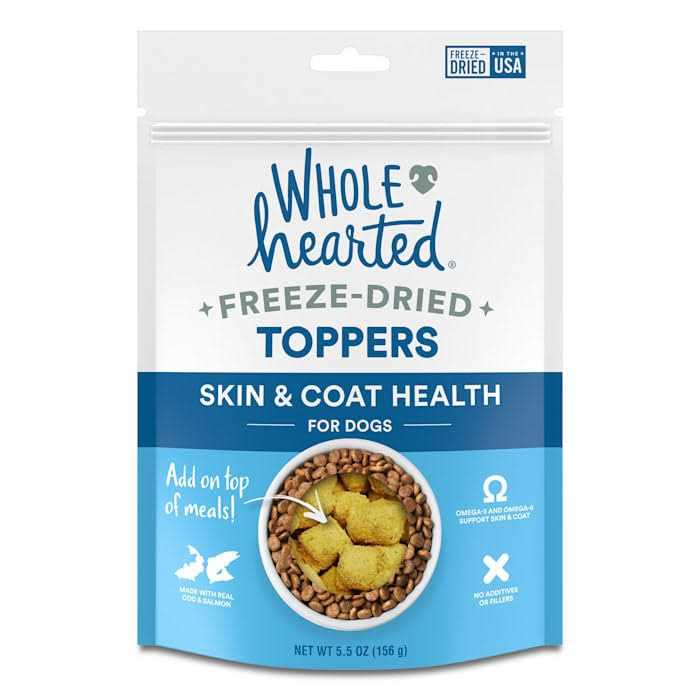 WholeHearted Freeze-Dried Health Dog Food Toppers