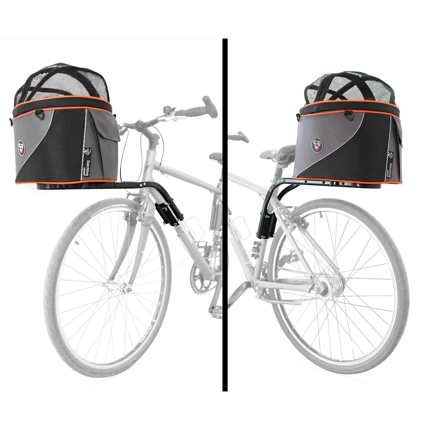 DoggyRide Cocoon pet bicycle basket plus rack