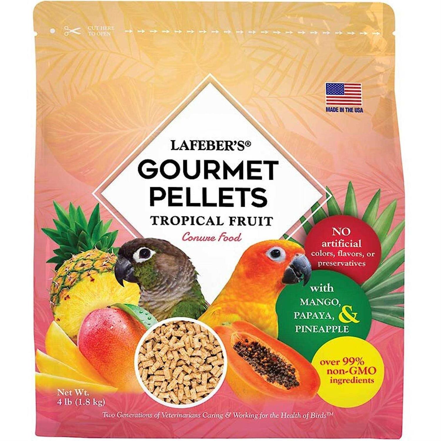 Lafeber Gourmet Pellets Tropical Fruit Bird Food
