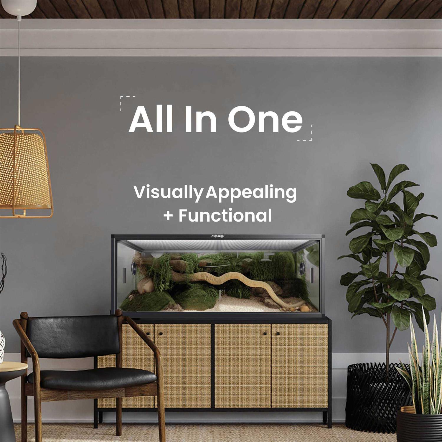 Phailozoo 85 Gallon Reptile Tank