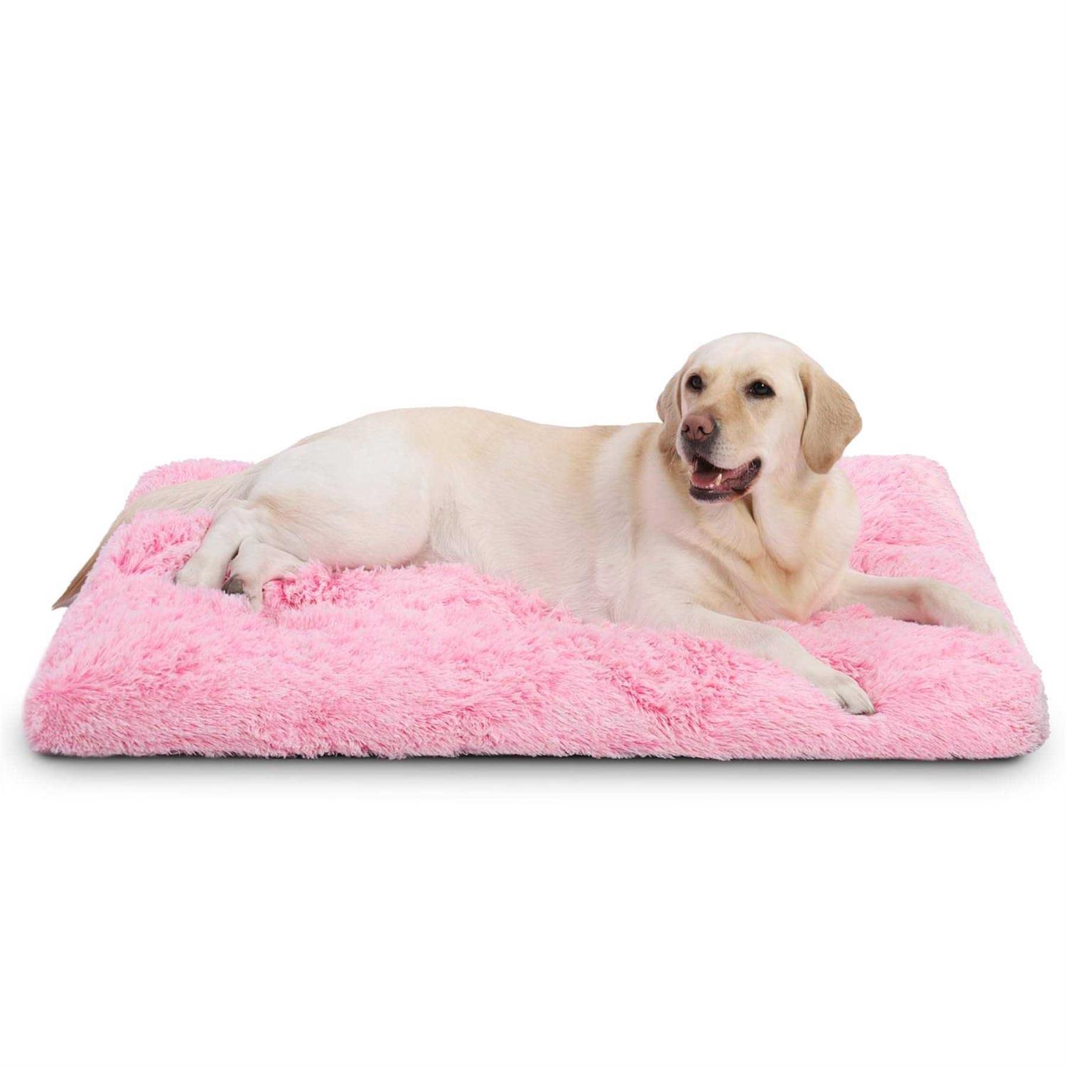 Vonabem Dog Bed crate Pad Washable Dog crate Beds for Large Medium Small Dogs Breeds