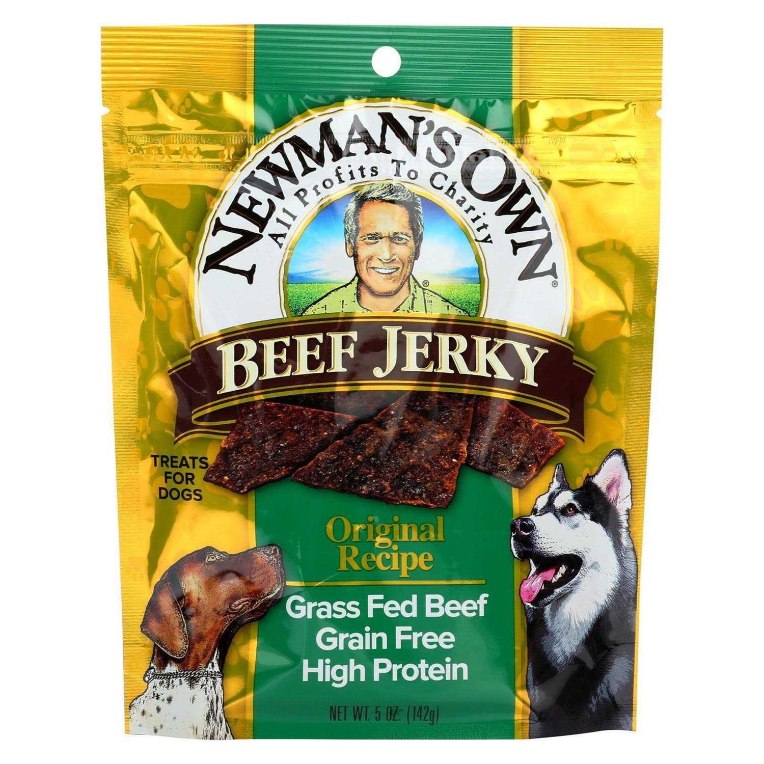 Newman’s Own Beef Jerky Treats for Dogs