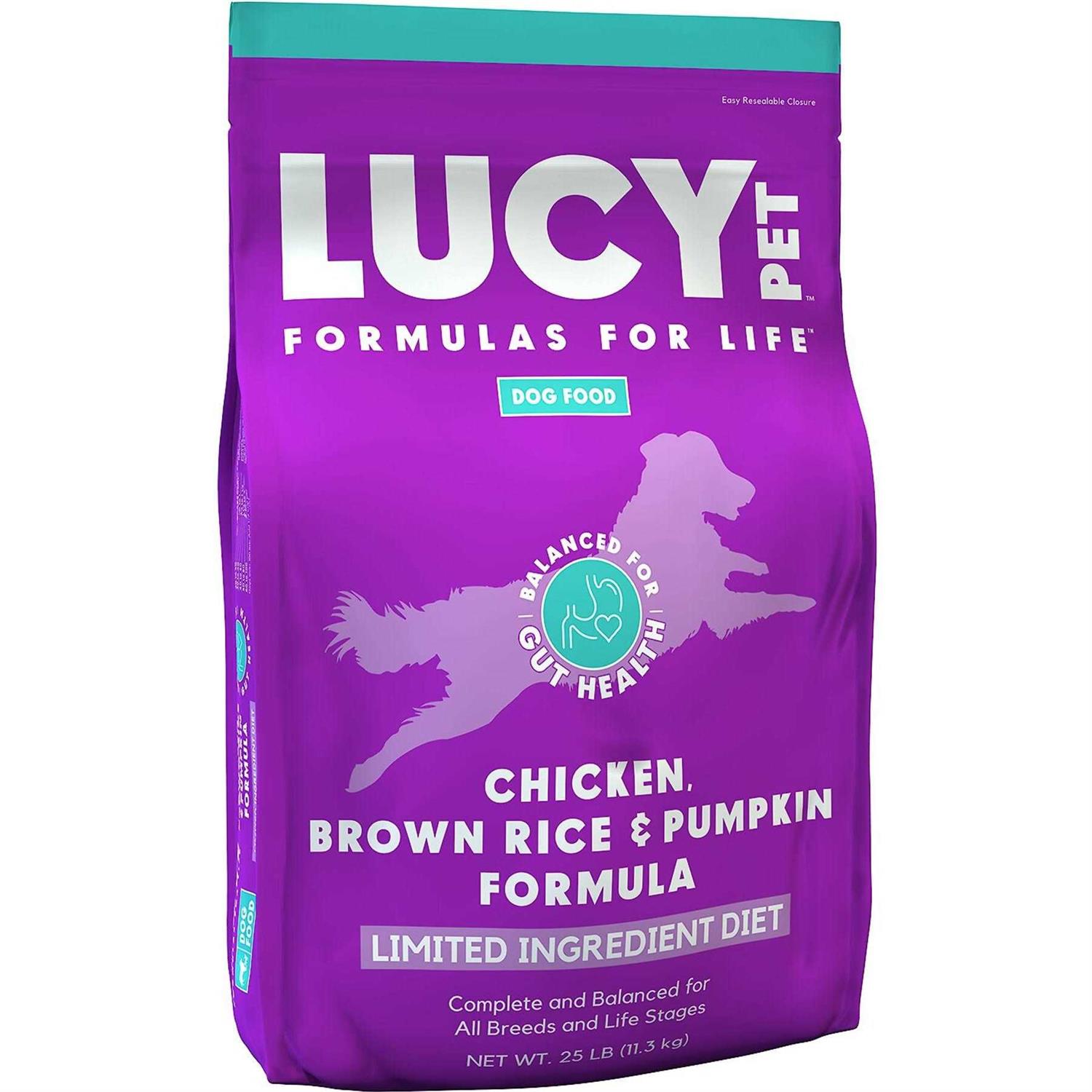 Lucy Pet Formula for Life Chicken Brown Rice & Pumpkin Dry Dog Food