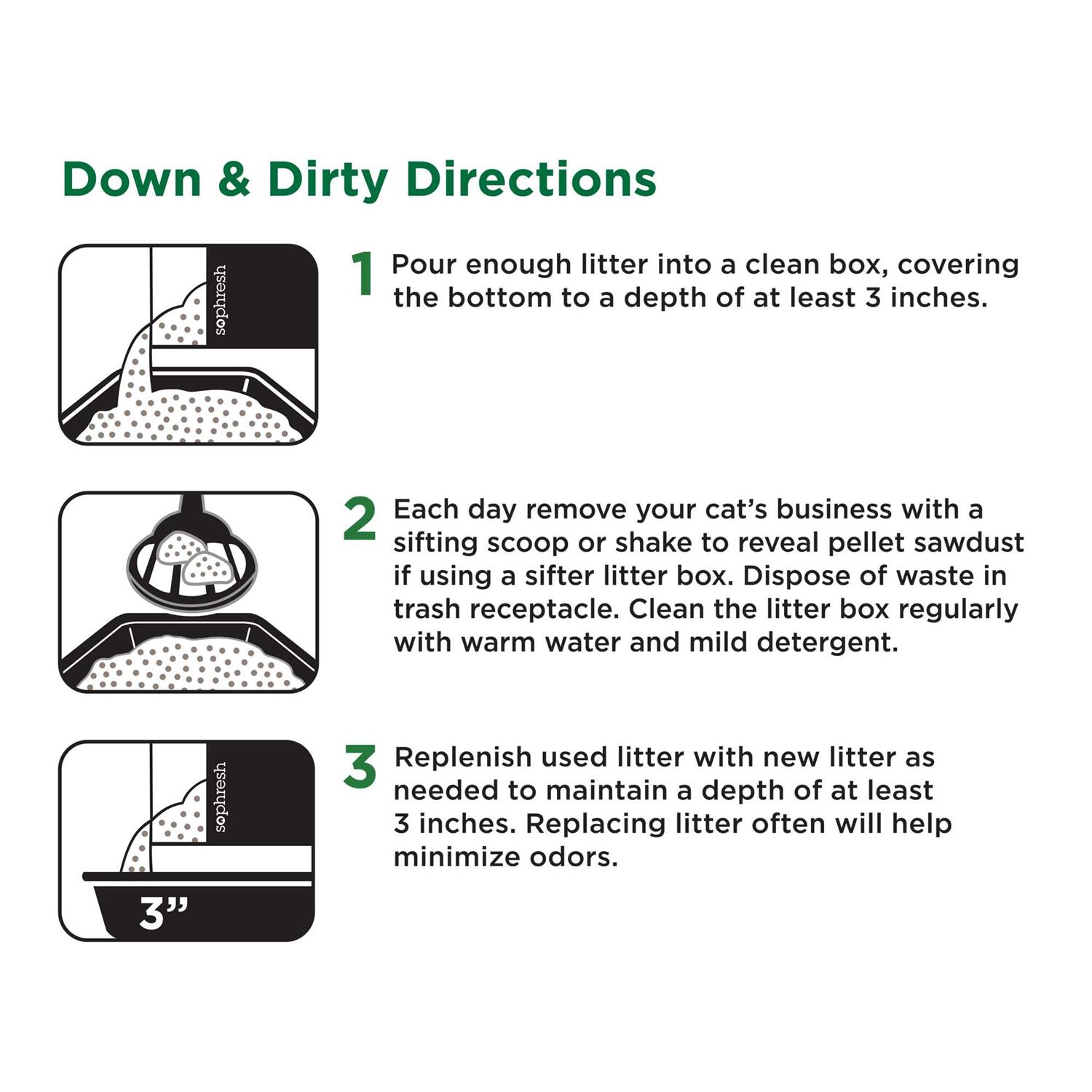 So Phresh Pine Pellet Non-Clumping Cat Litter