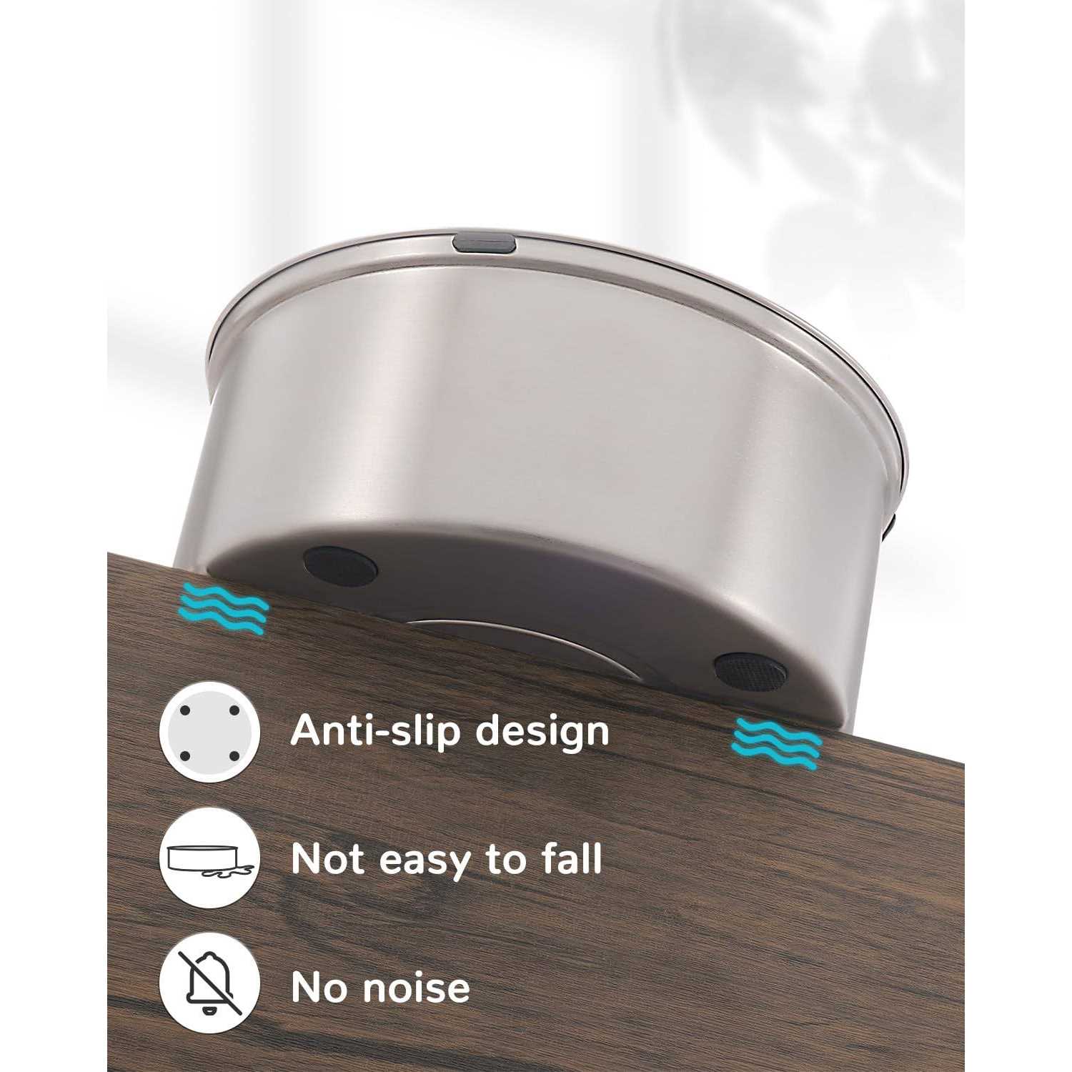 Joytale 3L Stainless Steel No Spill Water Bowl for Dogs