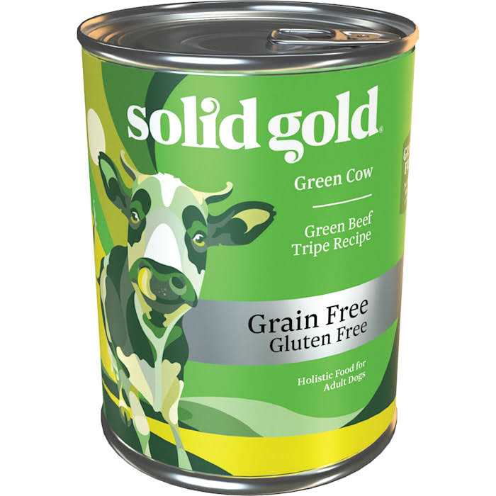 Solid Gold Green Cow Tripe Beef Free Dog Food