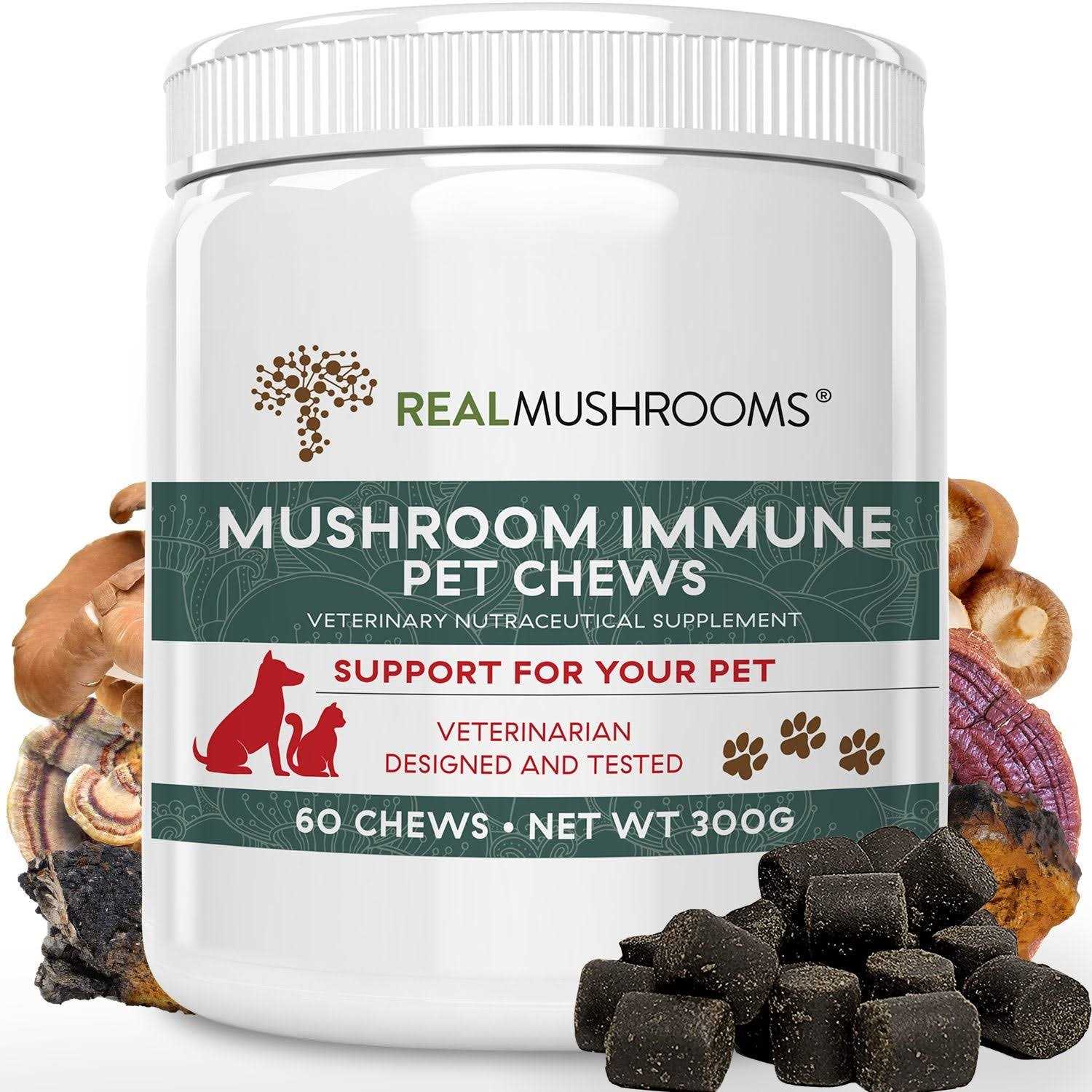 Real Mushrooms Mushroom Immune Pet Chews