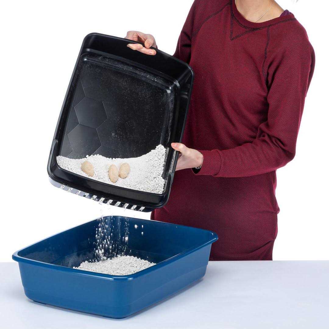 Ferplast Ariel Plus Litter Box with Litter Guard