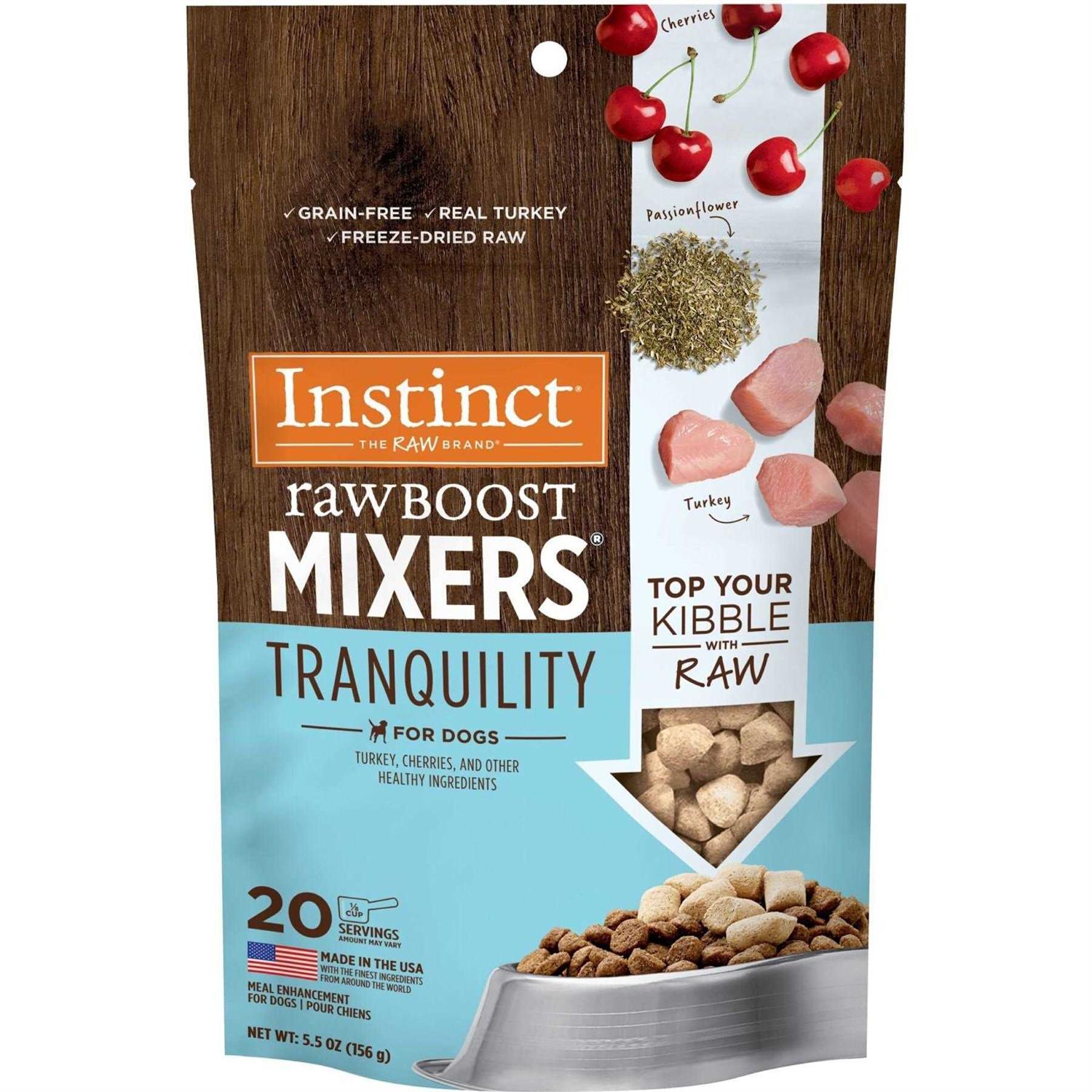 Instinct Raw Boost Mixers Tranquility Freeze Dried Dog Food