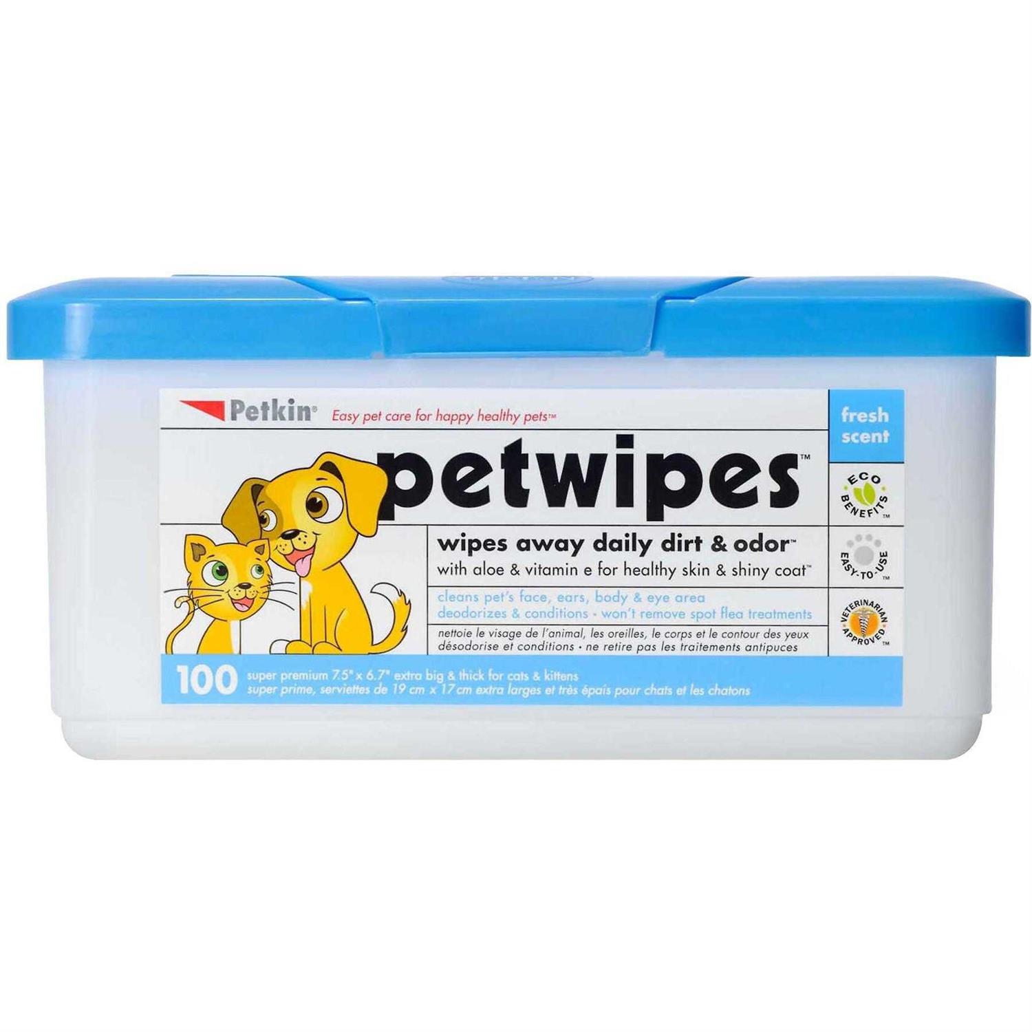 Petkin Pet Wipes
