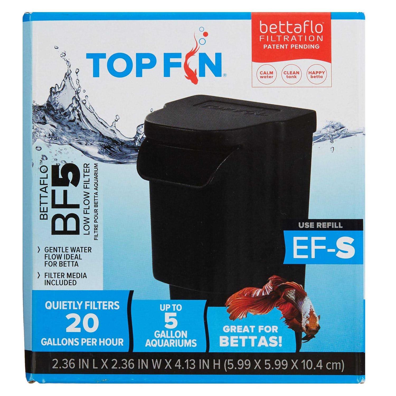 Top Fin BETTAFLO BF5 Low Flow Filter