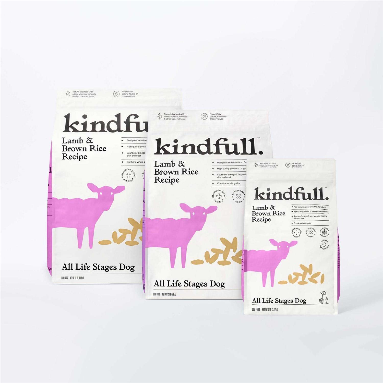 Kindfull Lamb & Brown Rice Recipe Dry Dog Food