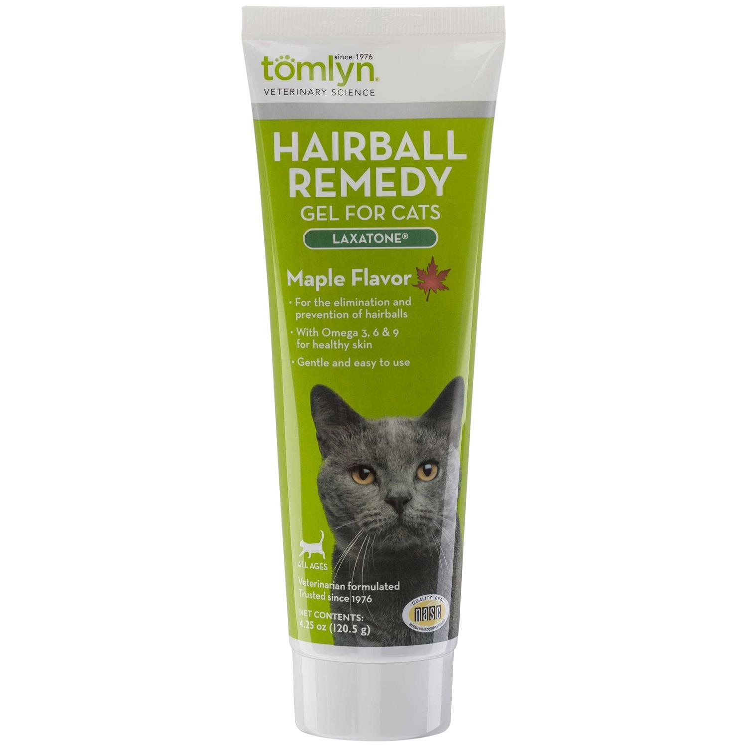 Tomlyn Laxatone Hairball Remedy Gel for Cats