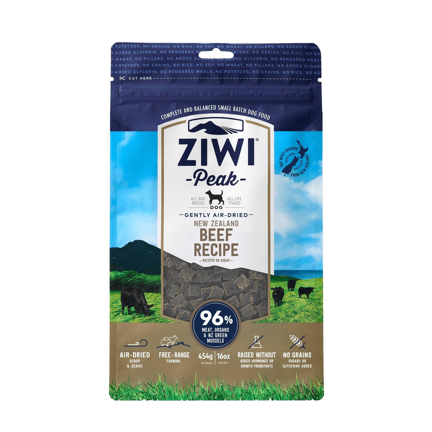 Ziwi Peak Air Dried Beef Dog Food