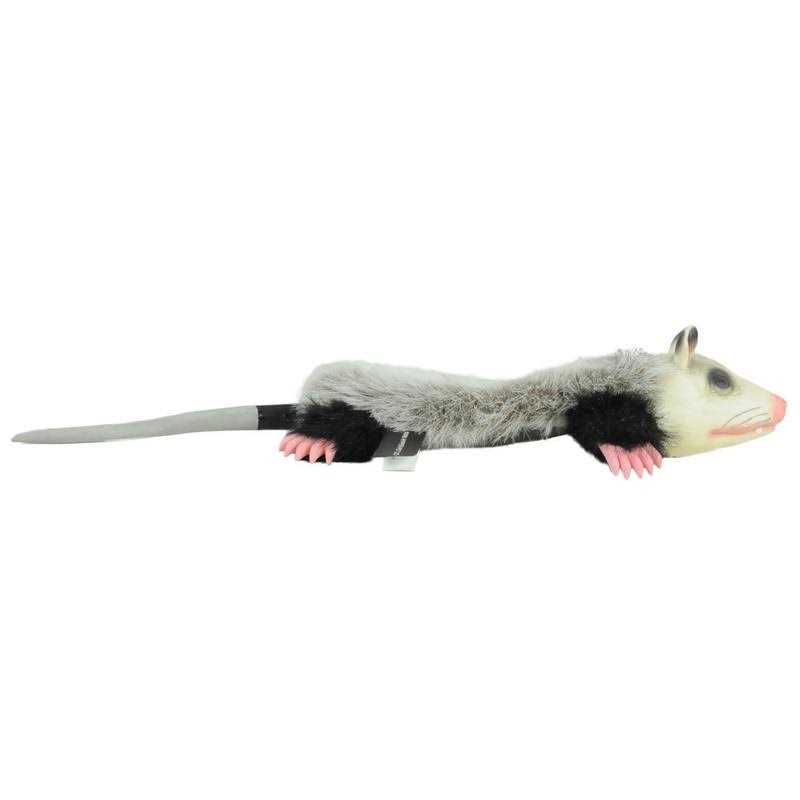 Hyper Pet Opossum Real Skinz Dog Toy