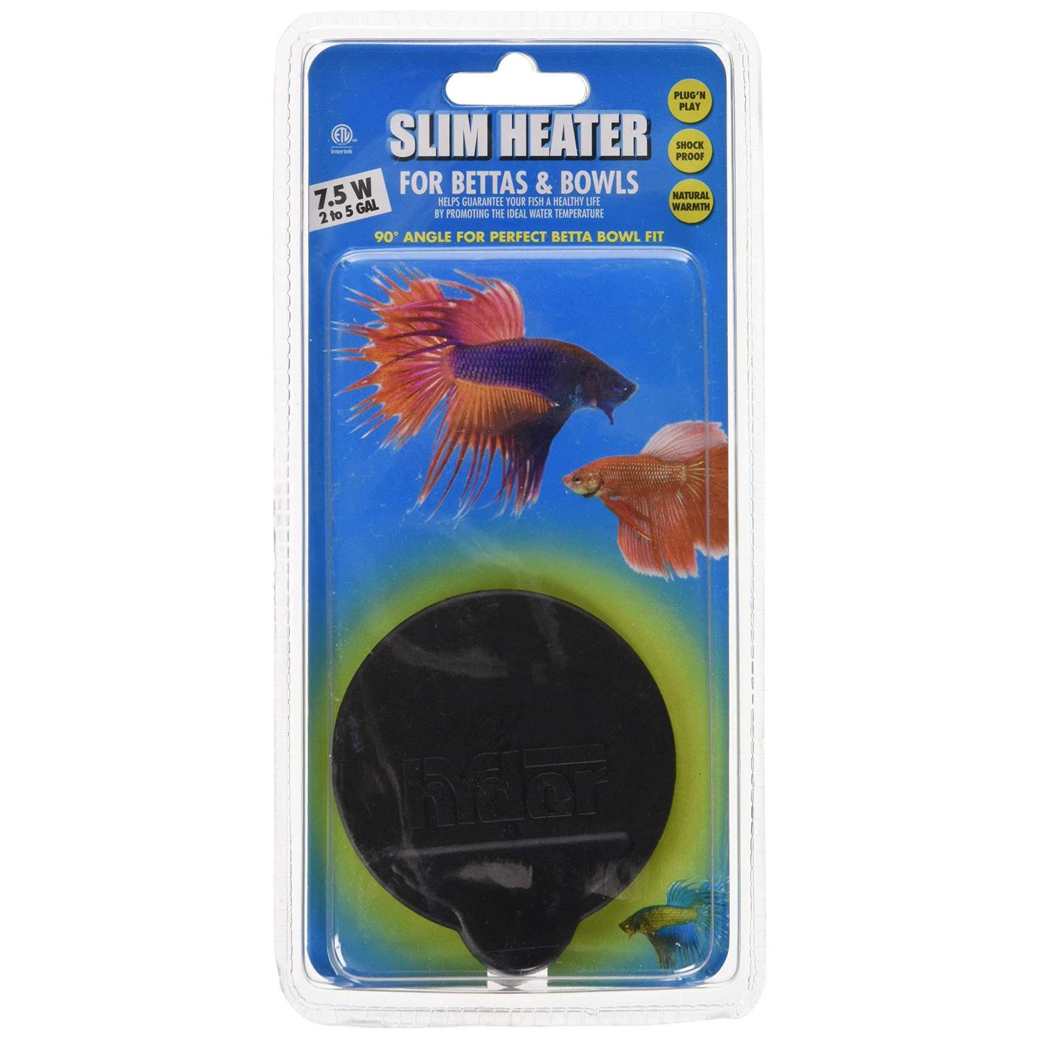 Hydor Betta & Betta Bowl Slim Fish Heater