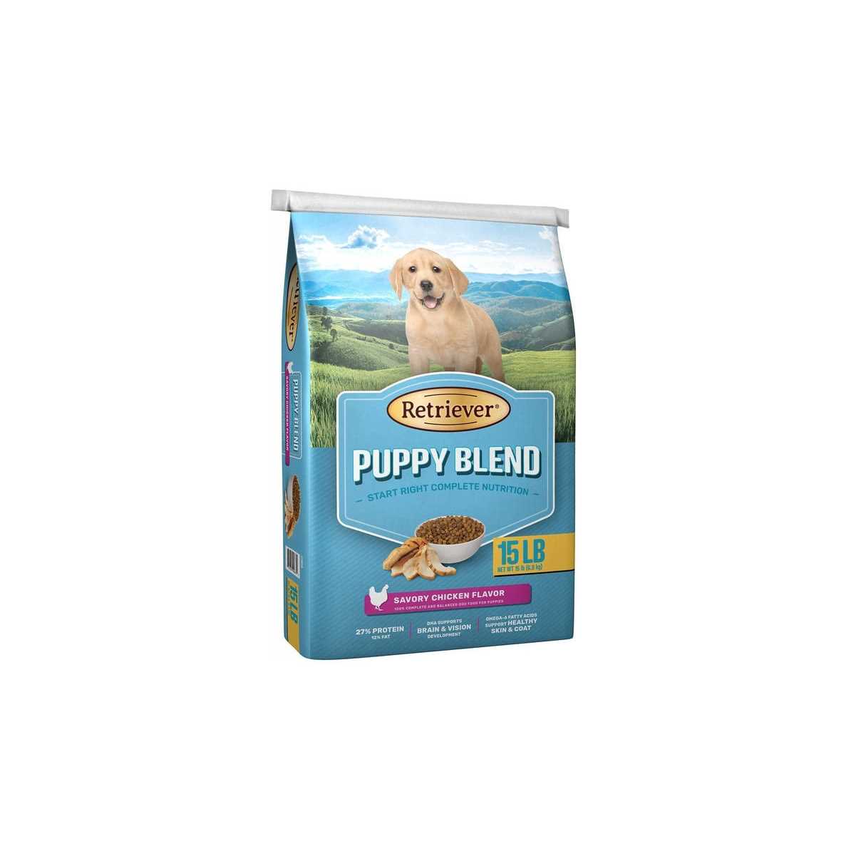 Retriever Puppy Blend Savory Chicken Flavor Dry Dog Food