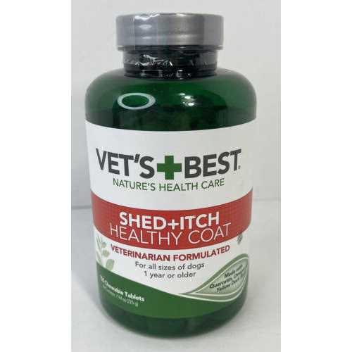Vet’s Best Healthy Coat Shed and Itch Relief Dog Supplements