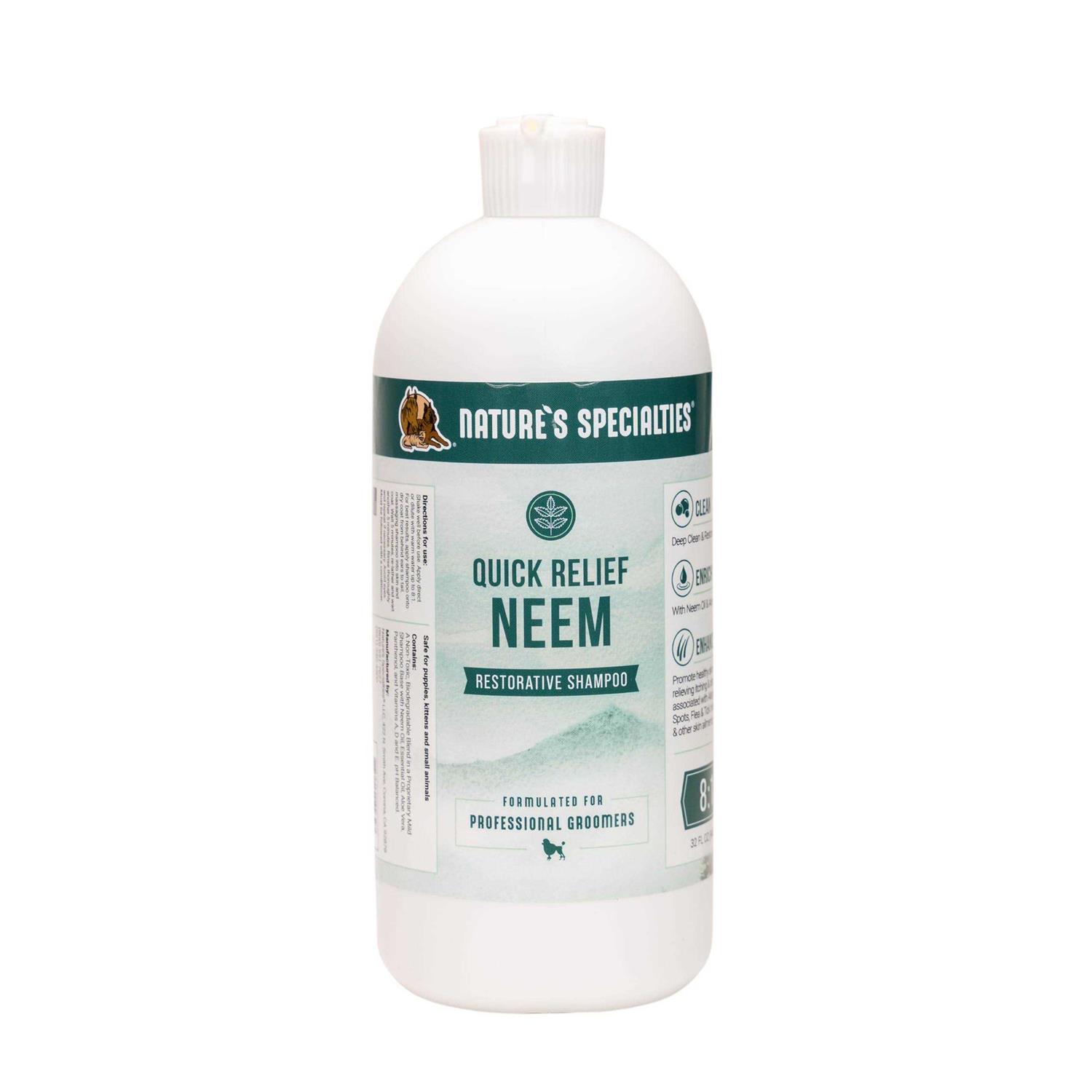 Nature’s Specialties Quick Relief Neem Shampoo for Pets