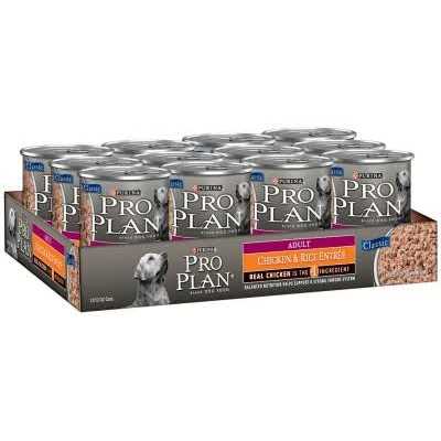 Purina Pro Plan Savor Chicken & Rice Entree Canned Adult Dog Food