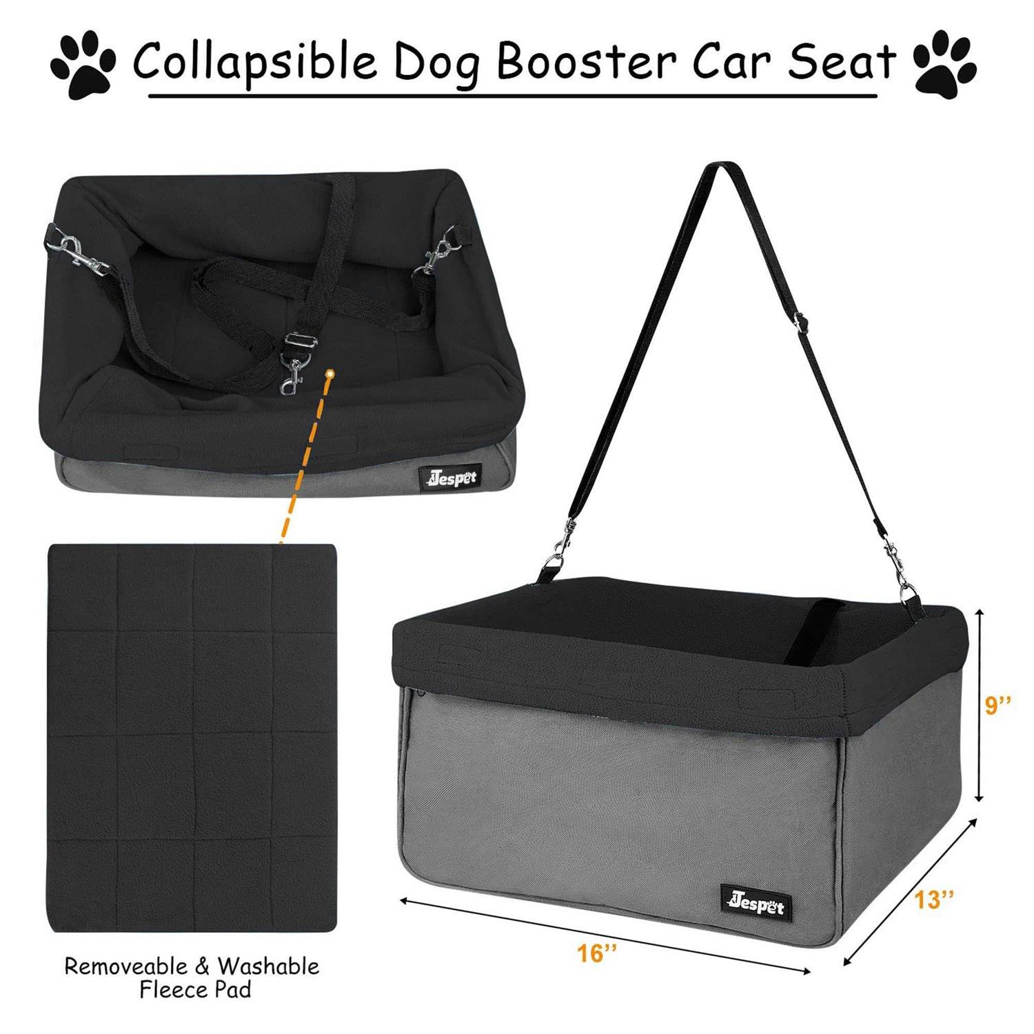 Jespet Car Travel Dog Booster Seat