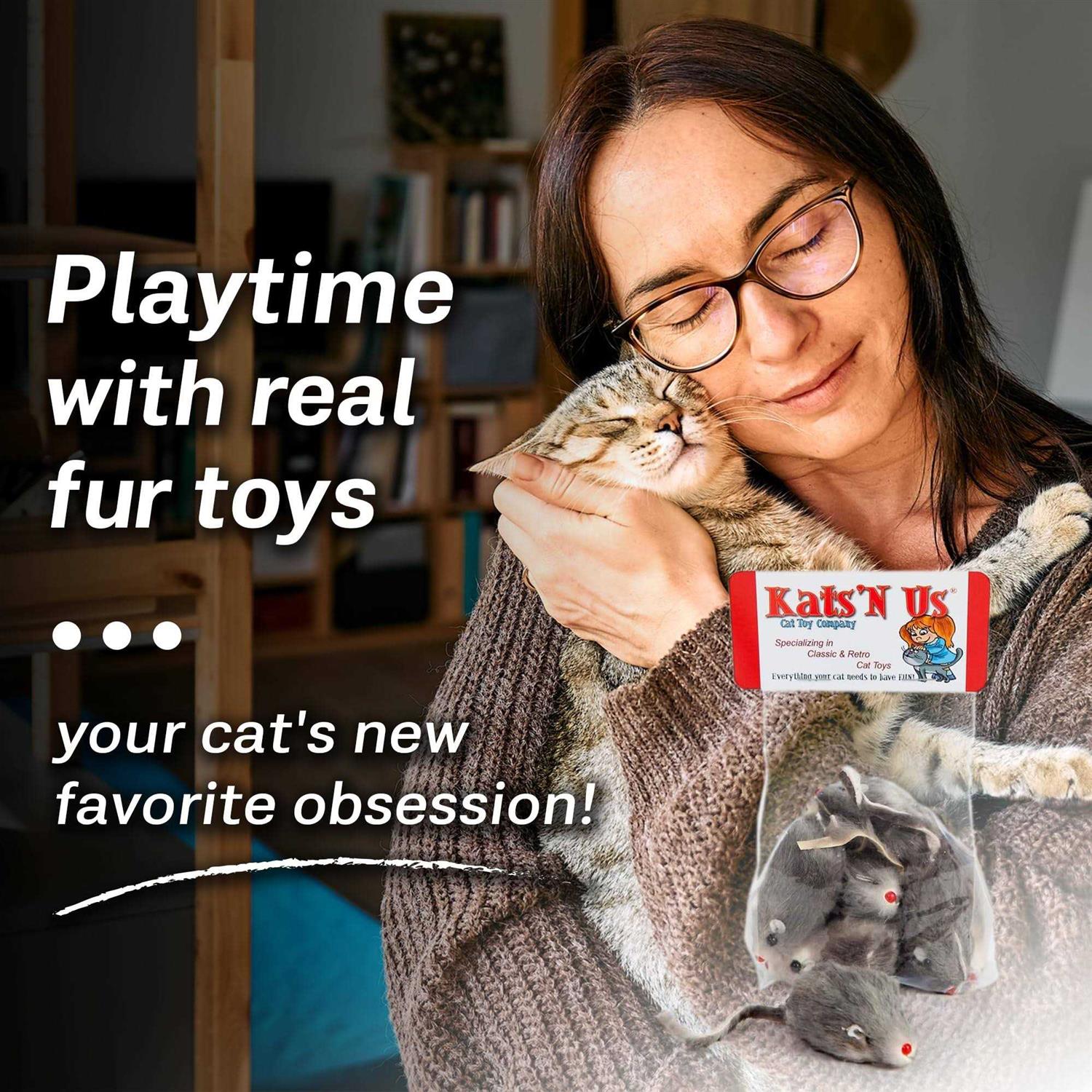 Kats ‘N Us Mouse Cat Toy Pak